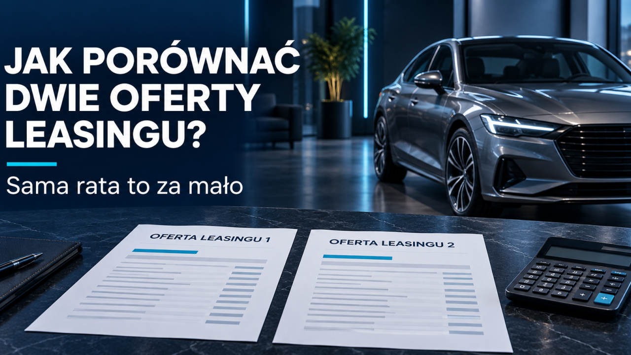 Jak porównać dwie oferty leasingu samochodu? Sama rata to za mało