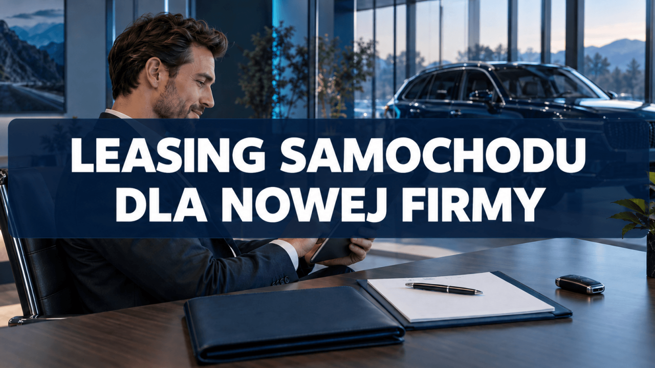 Leasing samochodu dla nowej firmy: jak dostać finansowanie bez historii?