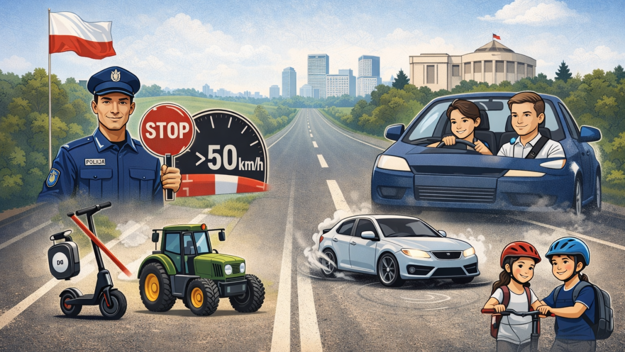 Zmiana w prawie - kodeks ruch drogowego - co Nas czeka od Marca 2026 i na co uważać