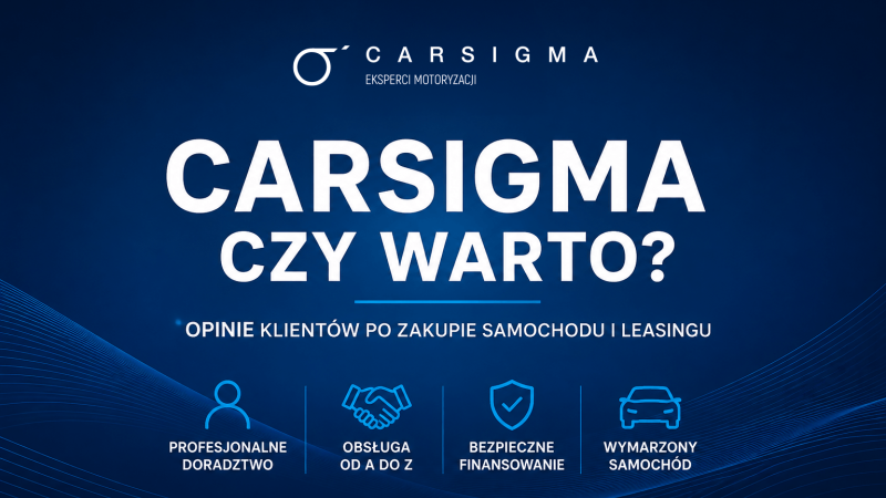 CarSigma – czy warto? Opinie klientów po zakupie samochodu i leasingu