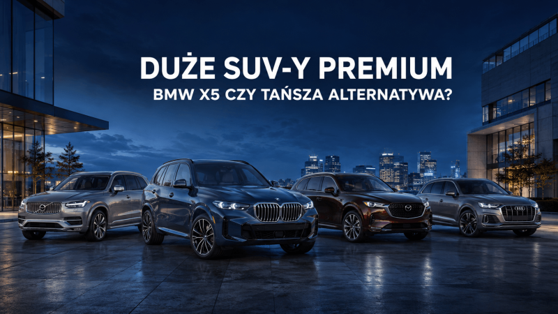 BMW X5 czy tańszy SUV premium? Porównanie CarSigma